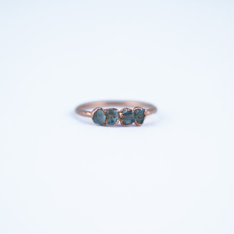 Aquamarine Ring - Size 7.25