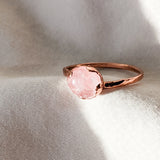 Rose Quartz Ring - Size 7
