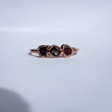 Garnet Trio Ring - Size 10
