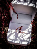 Garnet Trio Ring - Size 5.5