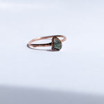 Raw Emerald Ring - Size 5.5 - Private Listing - Reserved for Afra