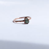 Raw Emerald Ring - Size 5.5 - Private Listing - Reserved for Afra