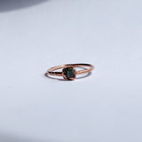 Raw Emerald Ring - Size 5.5