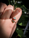 Aventurine Open Ring - Size 8