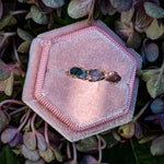 Tourmaline Trio Ring - Size 7.5