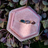 Tourmaline Trio Ring - Size 7.5