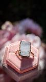 Rose Quartz Ring - Size 8