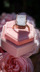 Rose Quartz Ring - Size 8