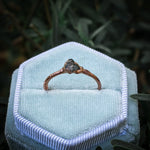 Raw Emerald Ring - Size 5.5