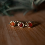 Carnelian Sunburst Ring