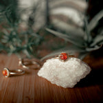 Carnelian Sunburst Ring