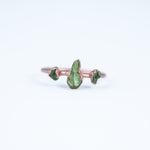 Peridot Trio Ring - Size 7.75