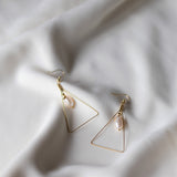 PERLAS Triangle Earrings