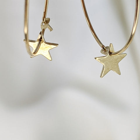 BITUIN - Mini Star Hoops
