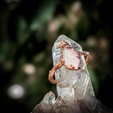 Rose Quartz Ring Reserved for David - Private Listing