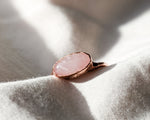 Rose Quartz Ring - Size 6