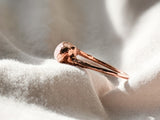 Rose Quartz Ring - Size 6