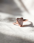Rose Quartz Ring - Size 6