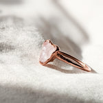 Rose Quartz Ring - Size 6