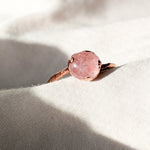 Rose Quartz Ring - Size 7