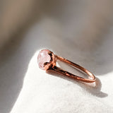 Rose Quartz Ring - Size 7