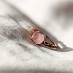 Rose Quartz Ring - Size 7.25