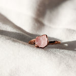 Rose Quartz Ring - Size 7.25