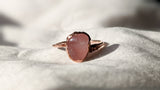 Rose Quartz Ring - Size 5.5 - Private Listing - Reserved