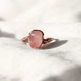 Rose Quartz Ring - Size 5.5 - Private Listing - Reserved