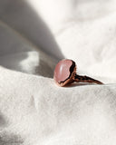 Rose Quartz Ring - Size 5.5 - Private Listing - Reserved