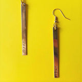 Custom MAARTE Bar Earrings - Private Listing Reserved for Alex
