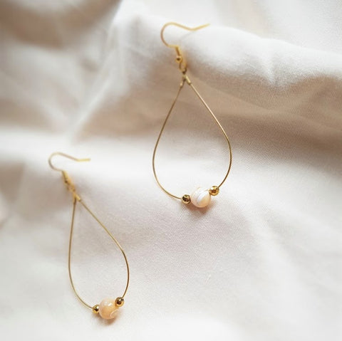 RAINSHINE Earrings - Mother of Pearl