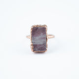 Rose Quartz Ring - Size 8