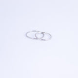 Skinny Hammered Ring