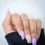 Skinny Hammered Ring