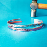 Custom Skinny Stacking Cuff
